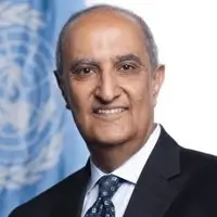سعادة السفير ماجد عبد الفتاح عبد العزيز - المراقب الدائم لجامعة الدول العربية لدى الأمم المتحدة