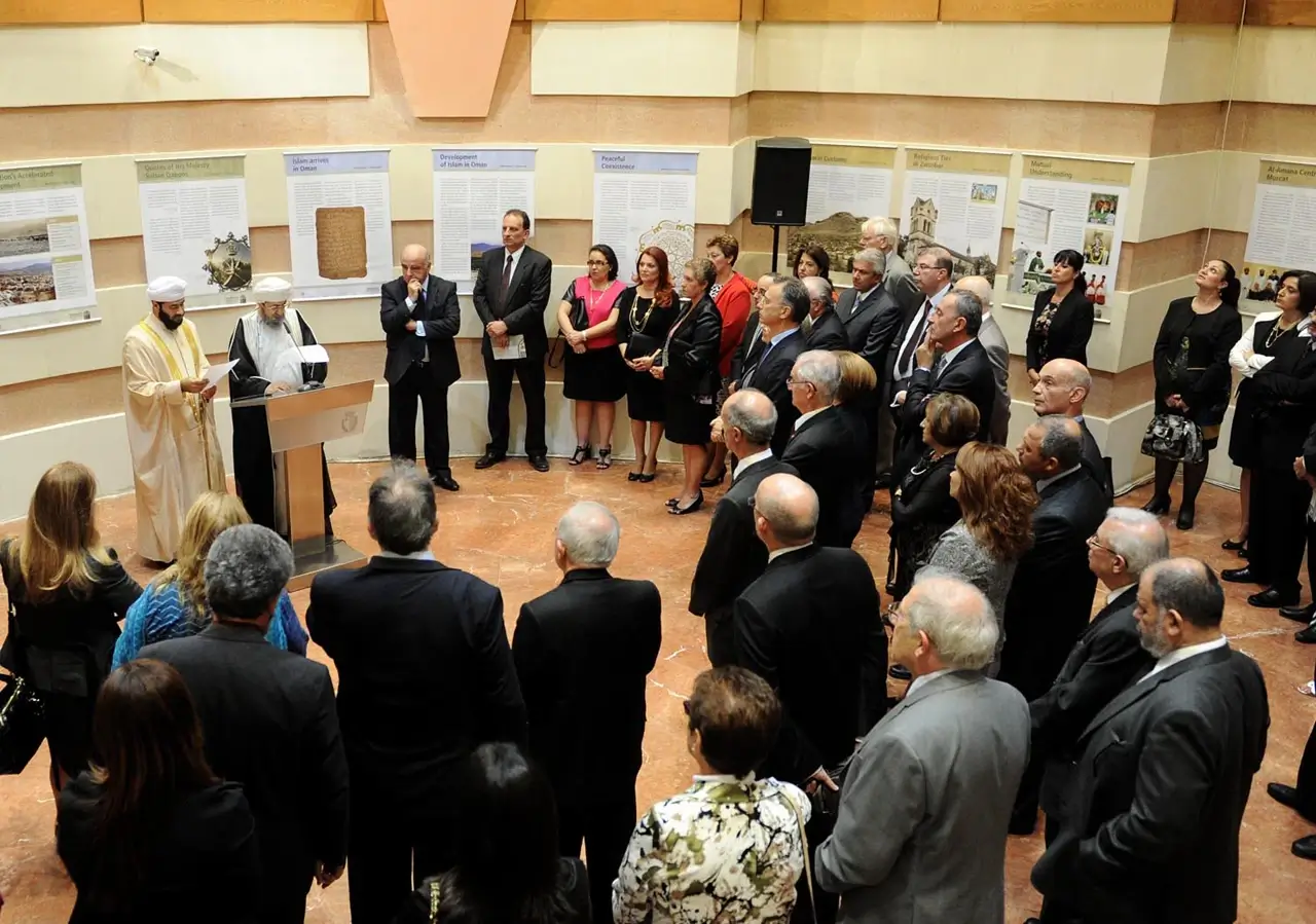 Opening of the exhibition at valletta, Malta
