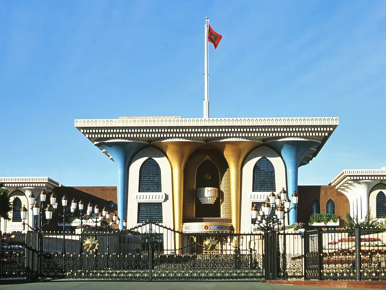 Al Alam Palace - Saltanate of Oman