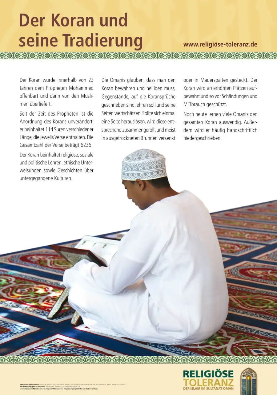 Überlieferung des Koran