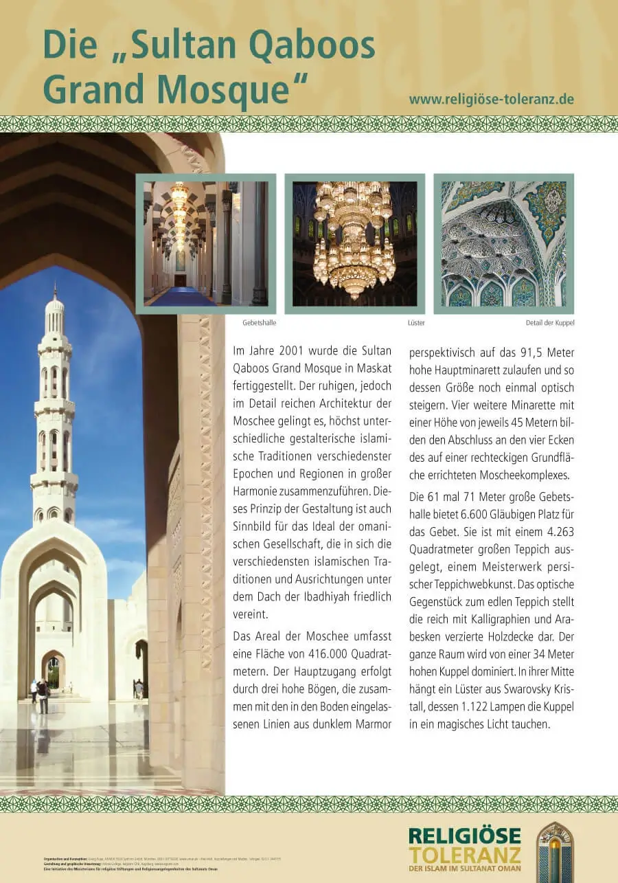 Die Große Sultan-Qaboos-Moschee